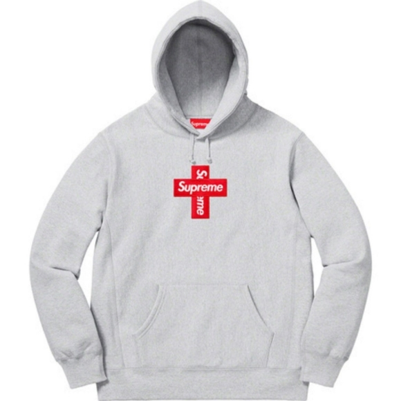 Supreme Grey Cross Bogo